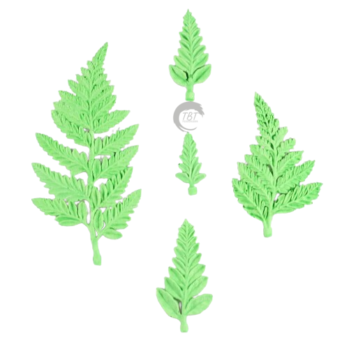 Pteridophyte Leaf Silicone Fondant Mold