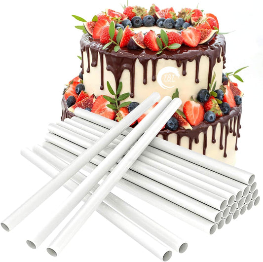 8 Pcs Plastic Tiered Cake Dowels 10MM