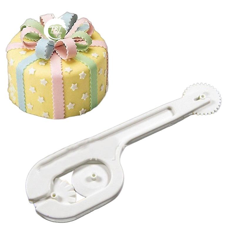 Fondant Cutter and Embosser 3 Wheel Tool