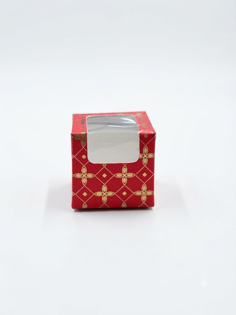 Single Laddoo Box (2x2x2 Inch) - Pack of 10 Pcs
