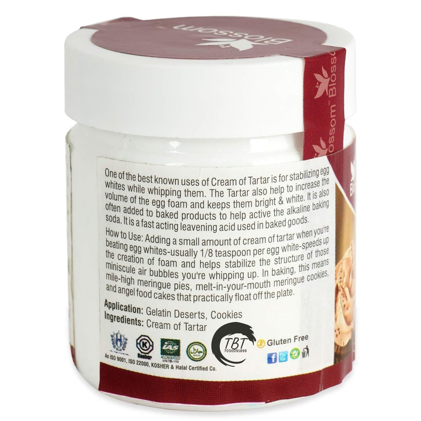 Blossom Cream of Tartar Powder Leavening Agent 75 GM