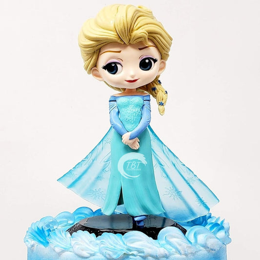 Frozen Queen Elsa Cake Topper Toy