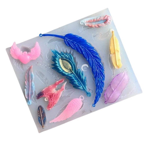 Feather Angel Wings Silicone Fondant Mold
