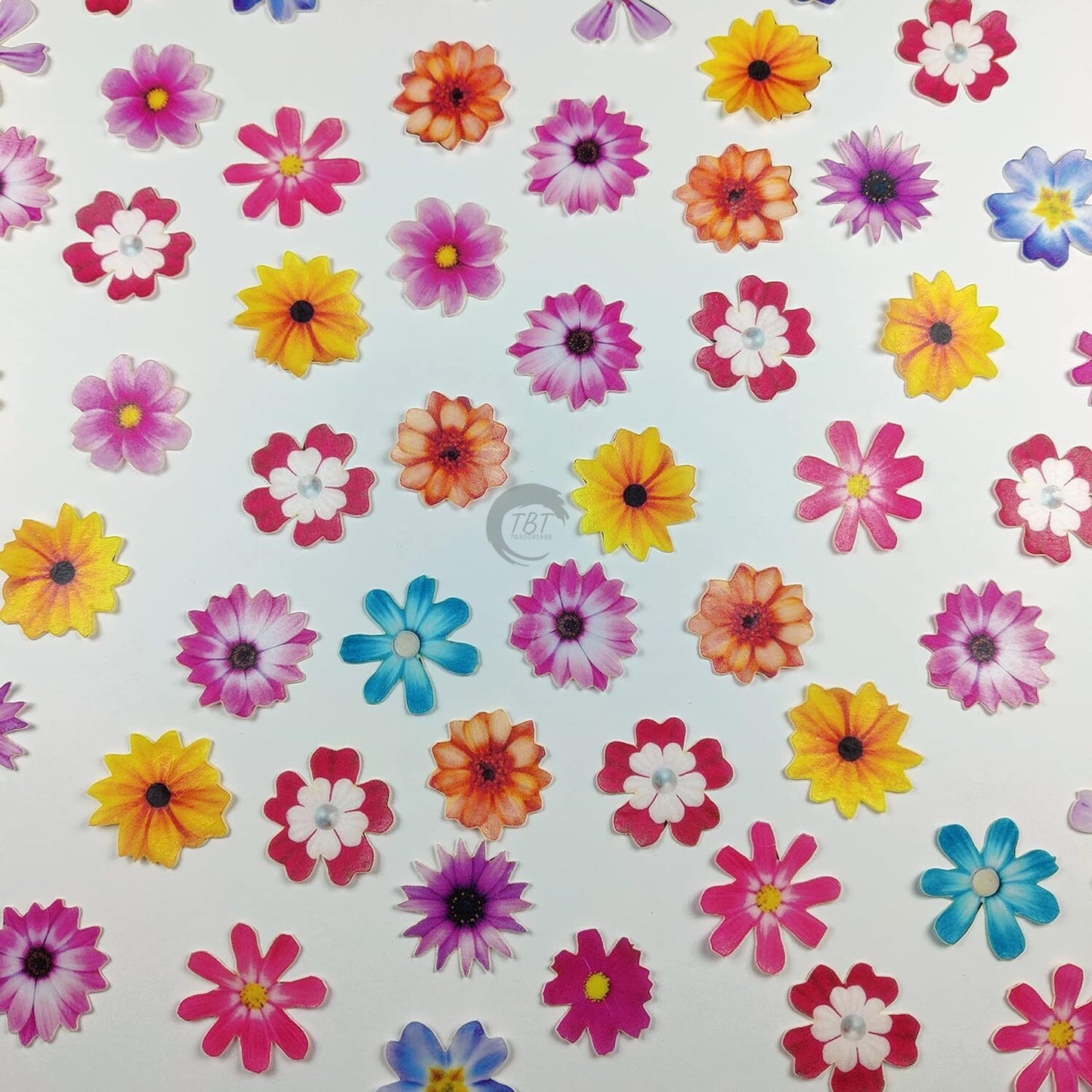 Edible Pre-Cut Flowers Wafer Paper #8