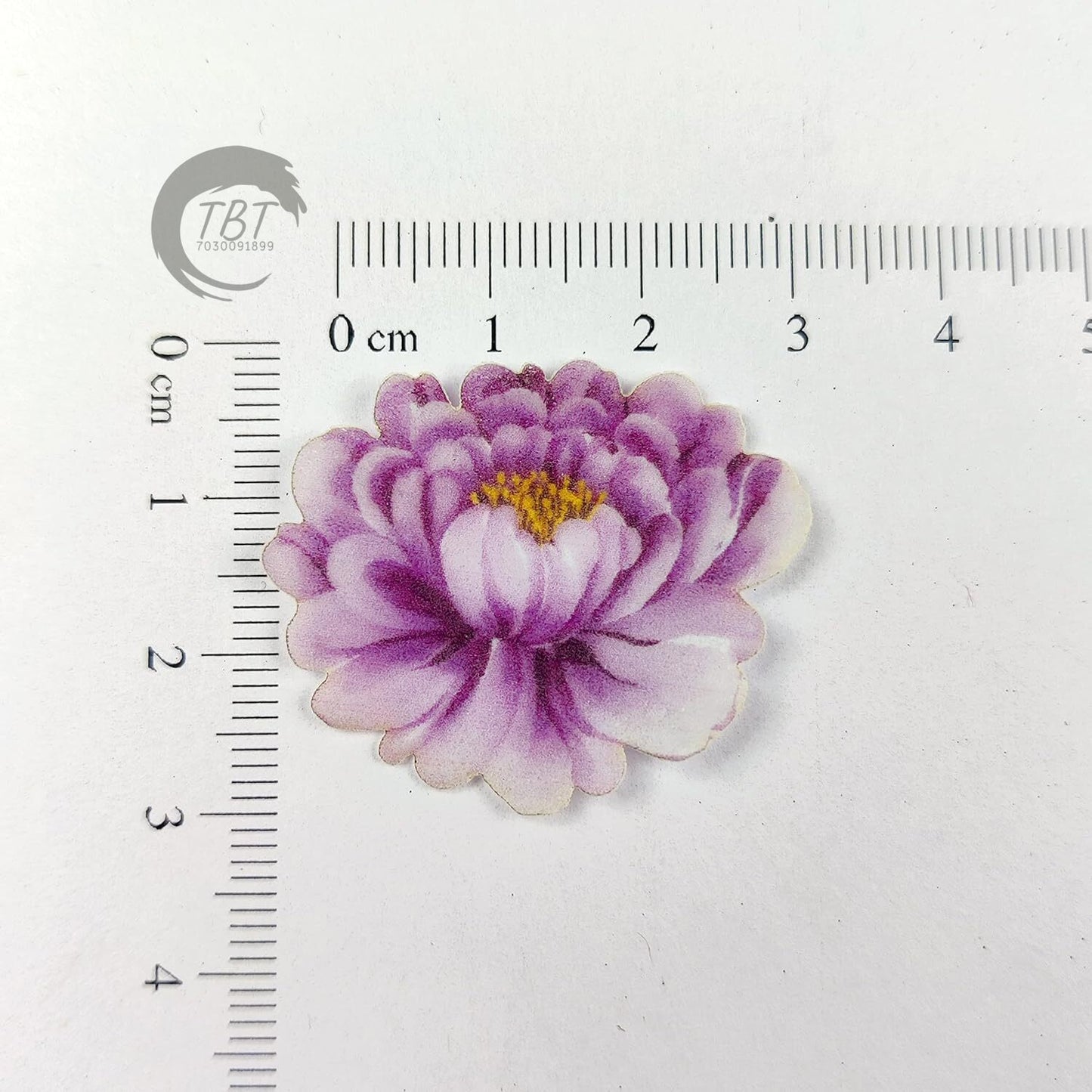 Edible Pre-Cut Flowers Wafer Paper #2