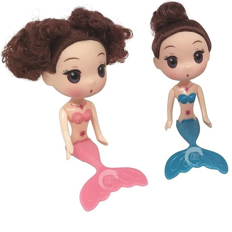 Mermaid Doll Cake Decorating Toy - 1 Piece