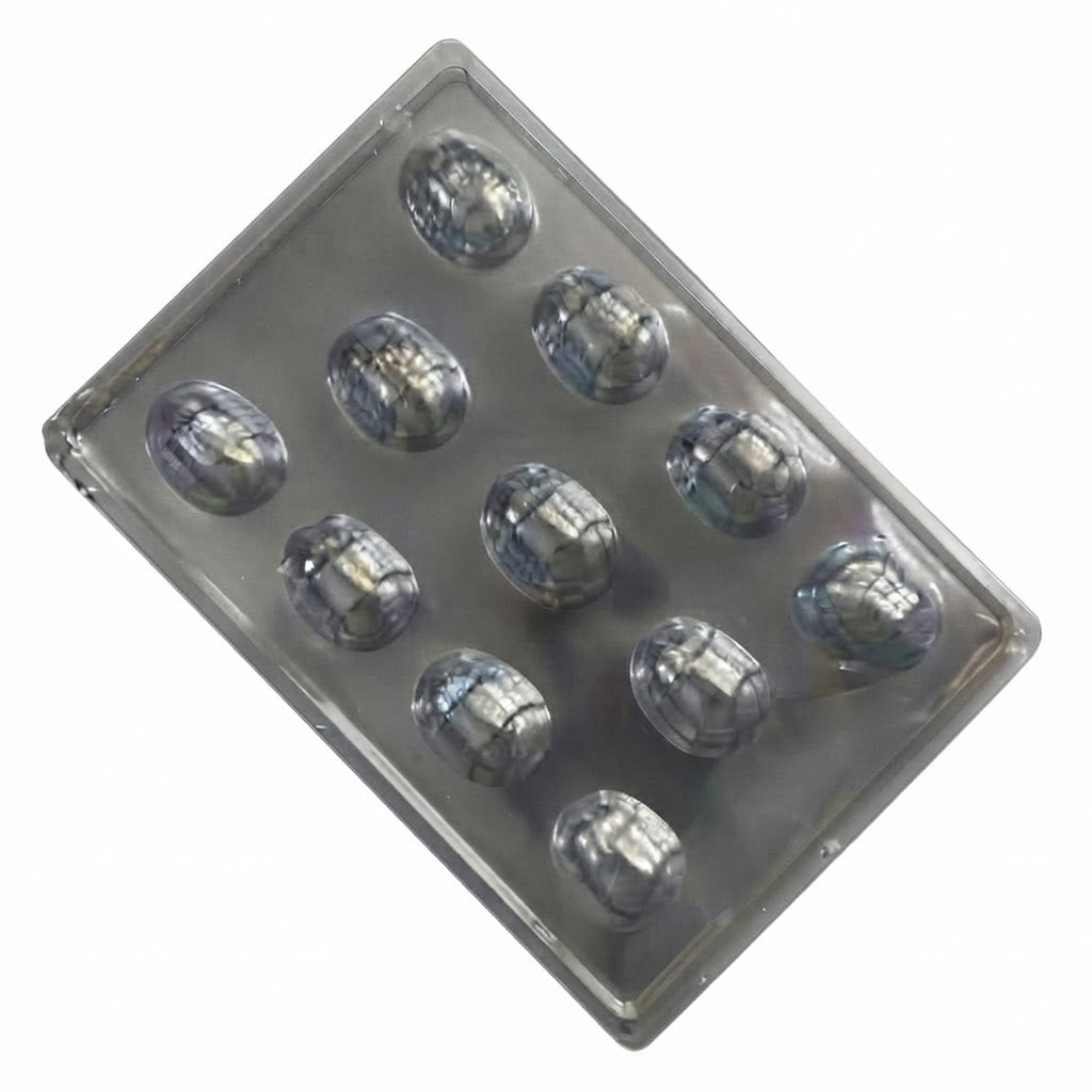 11 Cavity Diwali Cracker Sutli Bomb PVC Chocolate Mold