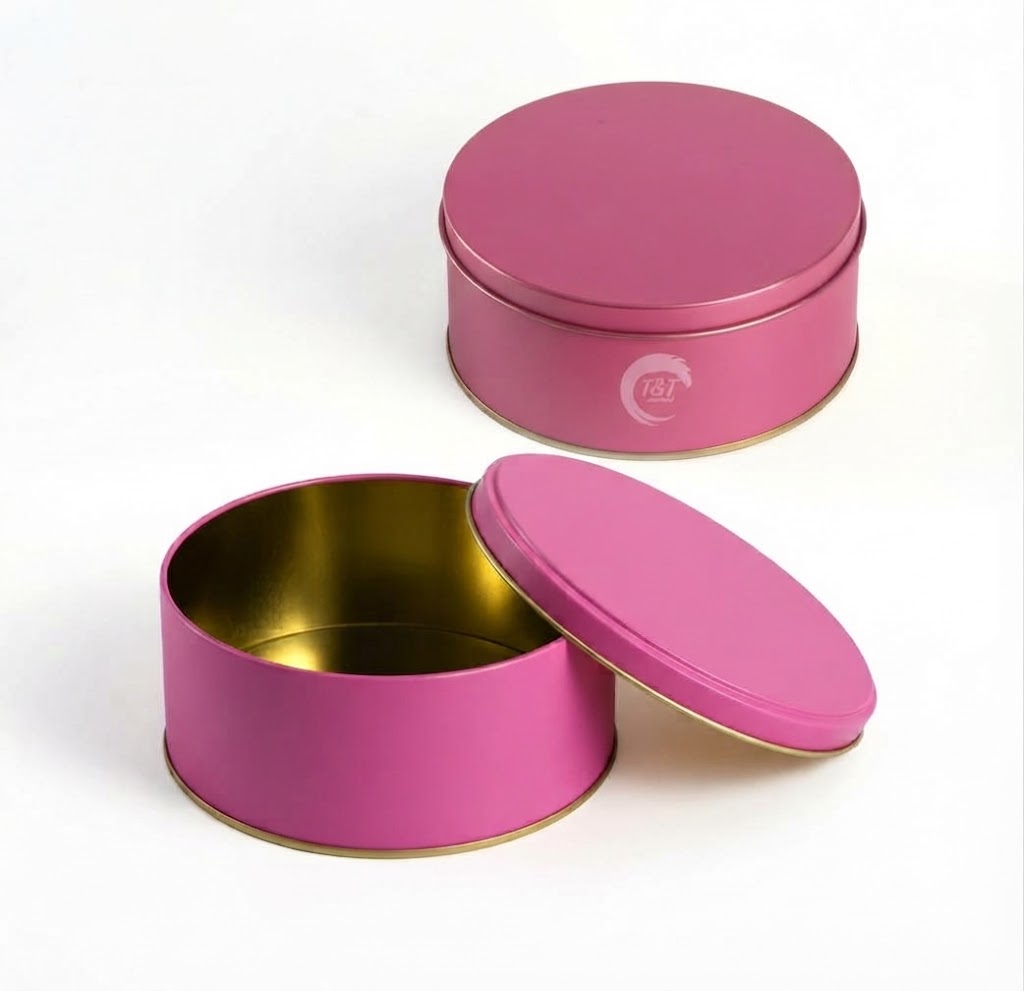 Pink Dream Cake Tin 5.5x2.5 Inch