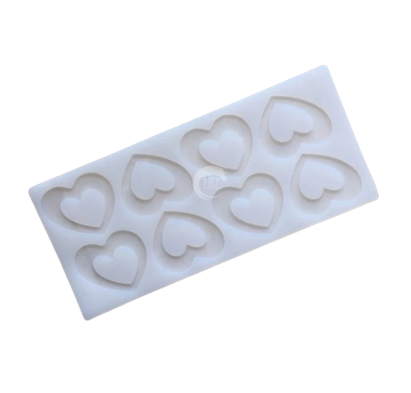 Silicone Heart Chocolate Garnishing Mold