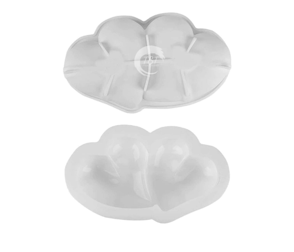 2 Cavity Silicon 3D Heart Entremet Cake & Mousse Mold