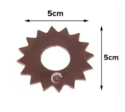 Sunflower Shape Silicone Garnishing Sheet Mold