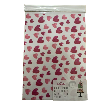 Printed Edible Wafer Paper Sheet #24