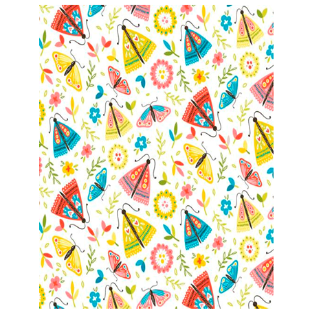 Printed Edible Wafer Paper Sheet #25