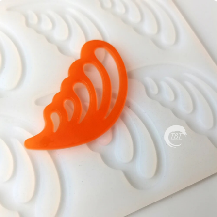 Butterfly Wings Shape Silicone Chocolate Garnishing Sheet Mold
