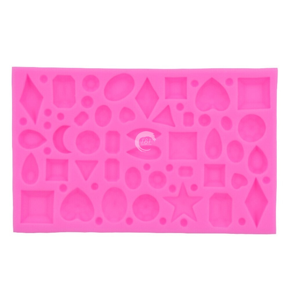 Mini Diamond Shape Silicone Fondant Mold