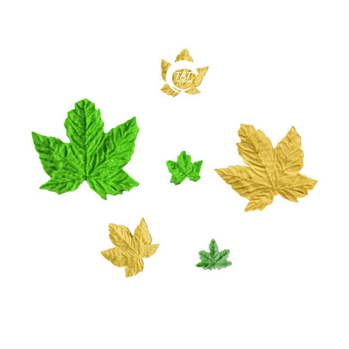 Maple Leaves Silicone Fondant Mold