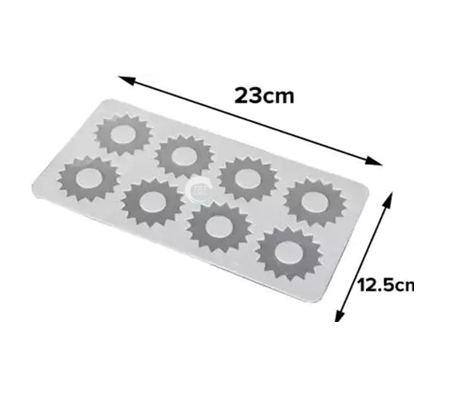 Sunflower Shape Silicone Garnishing Sheet Mold