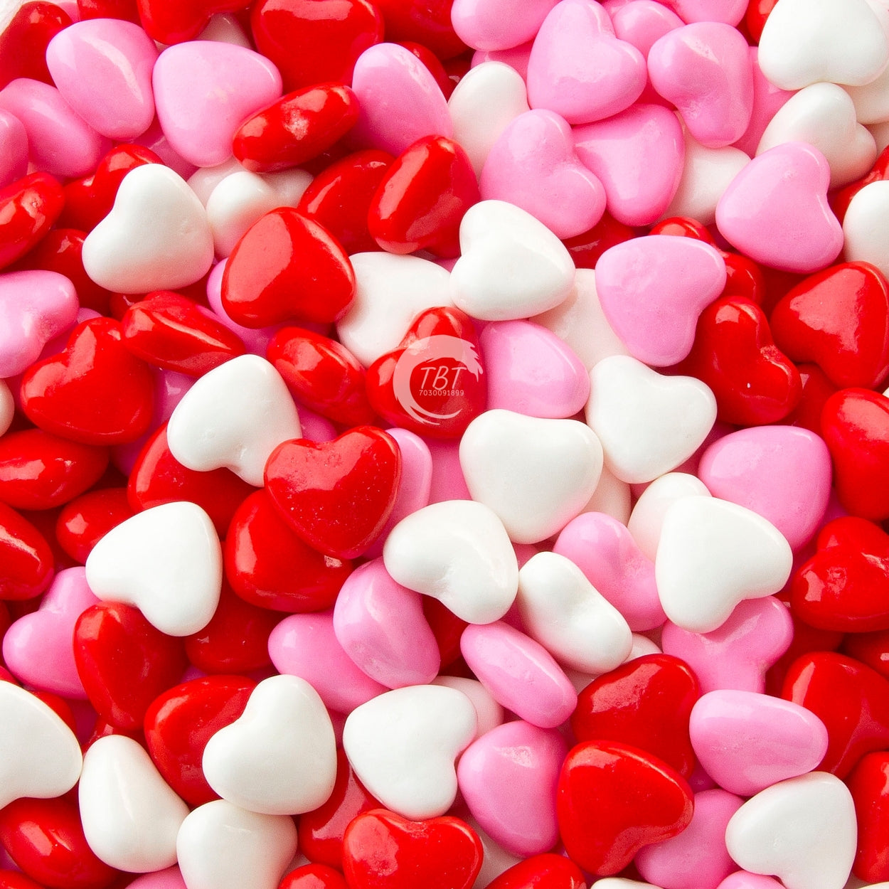 Edible Sugar Valentine Heart Sprinkles