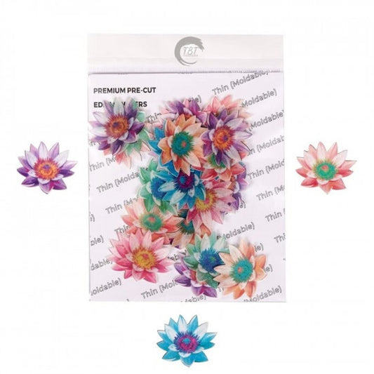 Edible Pre-Cut Flowers Wafer Paper #7