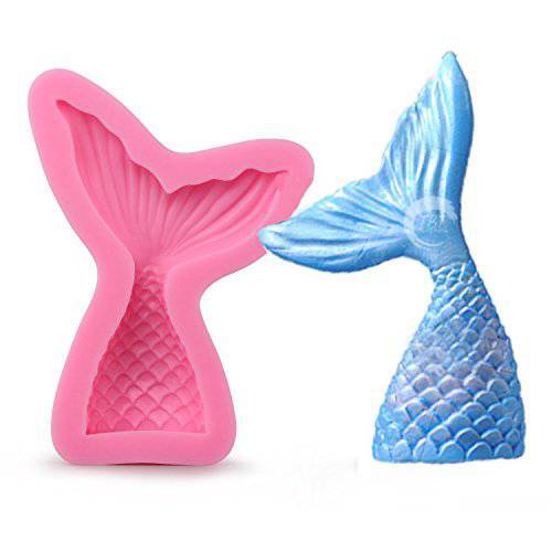 Small Mermaid Fish Tail Silicone Fondant Mold