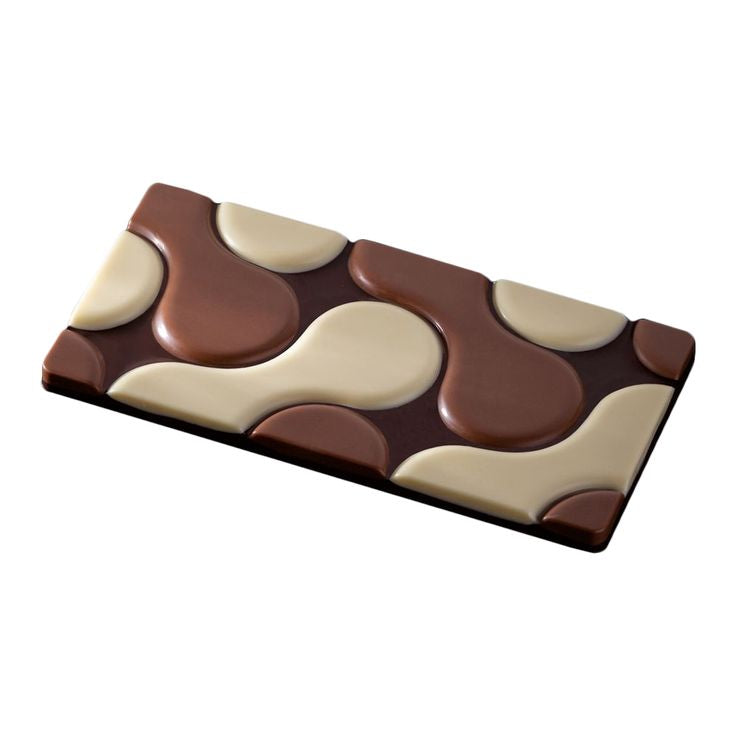 Flow Shape Silicone Chocolate Bar Mold