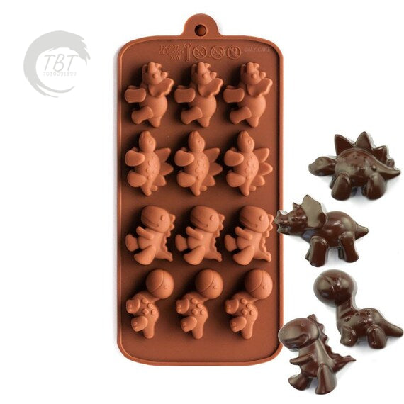 Dinosaur Silicone Chocolate Mold