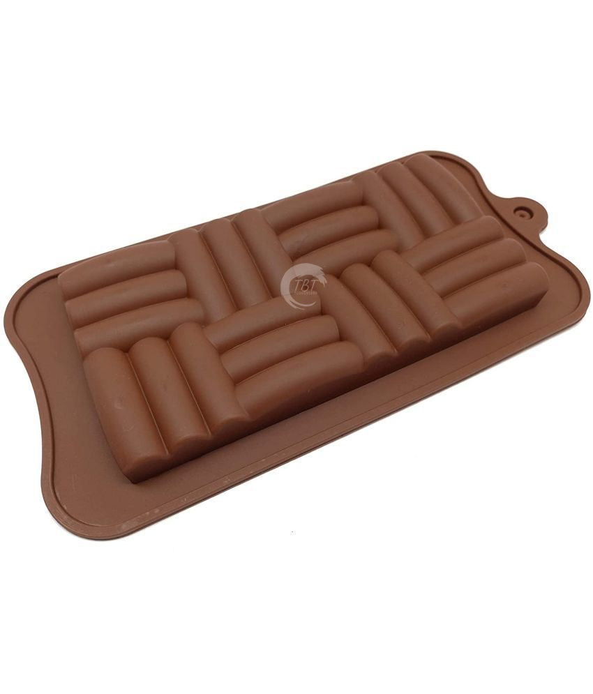 Tile Break Apart Silicone Chocolate Bar Mold
