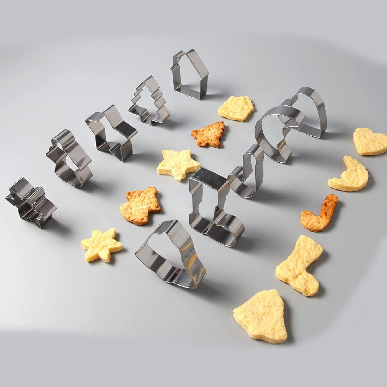 Christmas Cookie Cutter, Xmas Cookie Cutter, 10 Piece