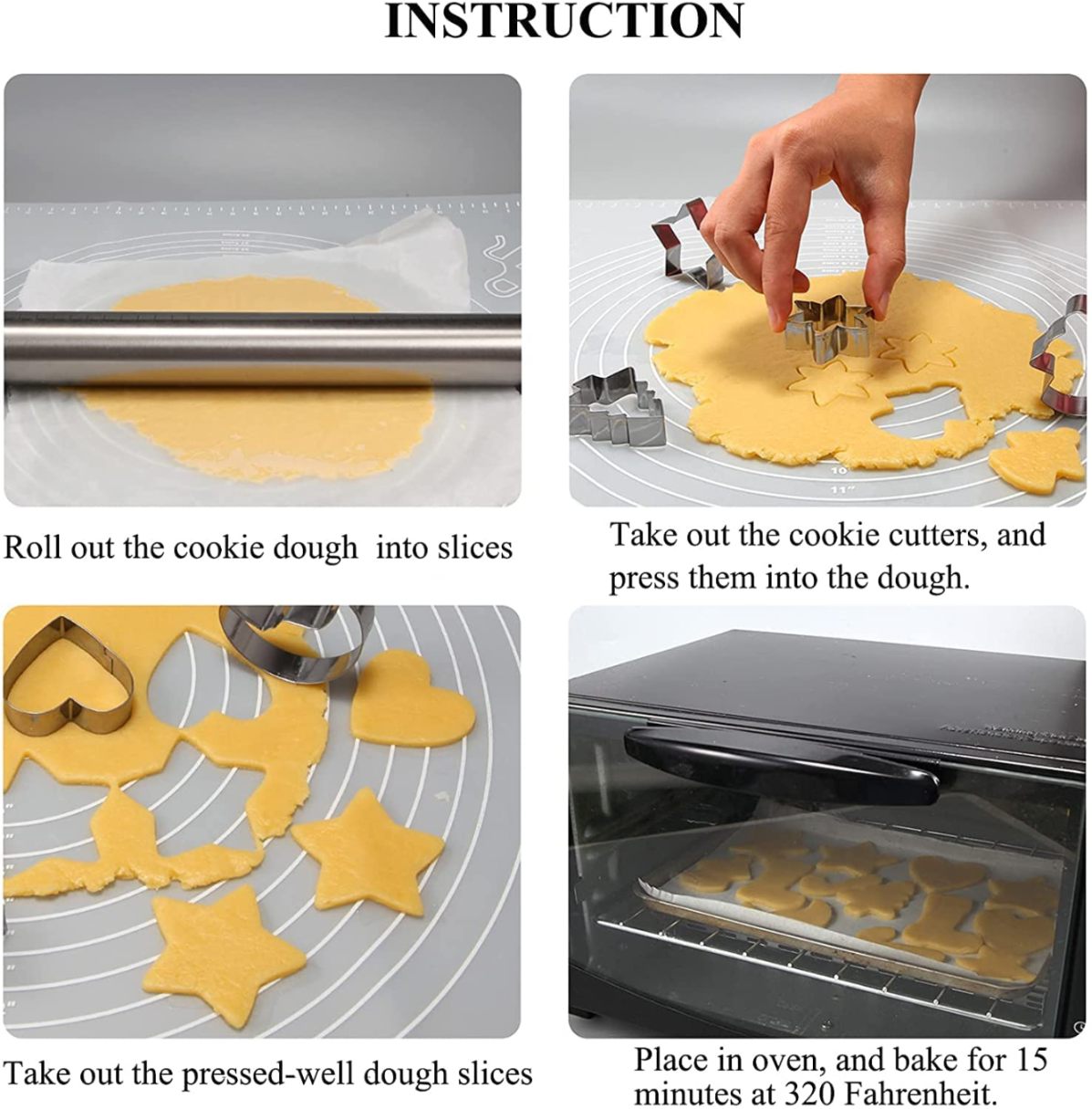 Christmas Cookie Cutter, Xmas Cookie Cutter, 10 Piece