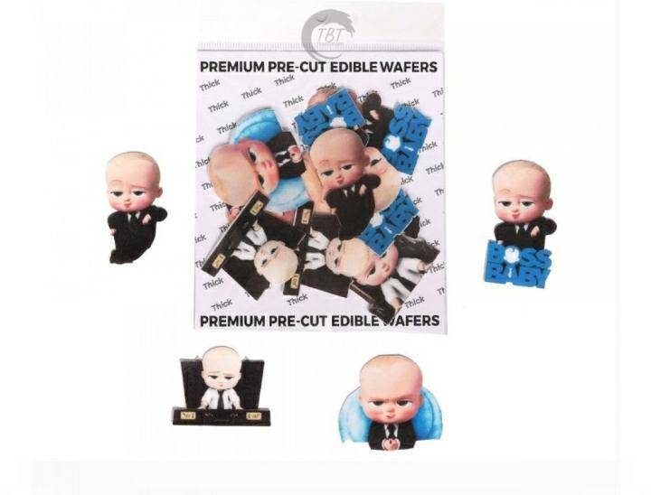 Baby Boss Edible Pre-Cut Wafer Paper