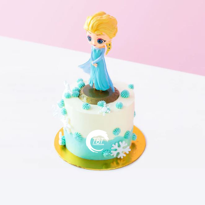 Frozen Queen Elsa Cake Topper Toy