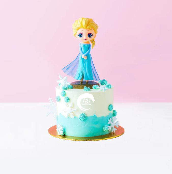 Frozen Queen Elsa Cake Topper Toy