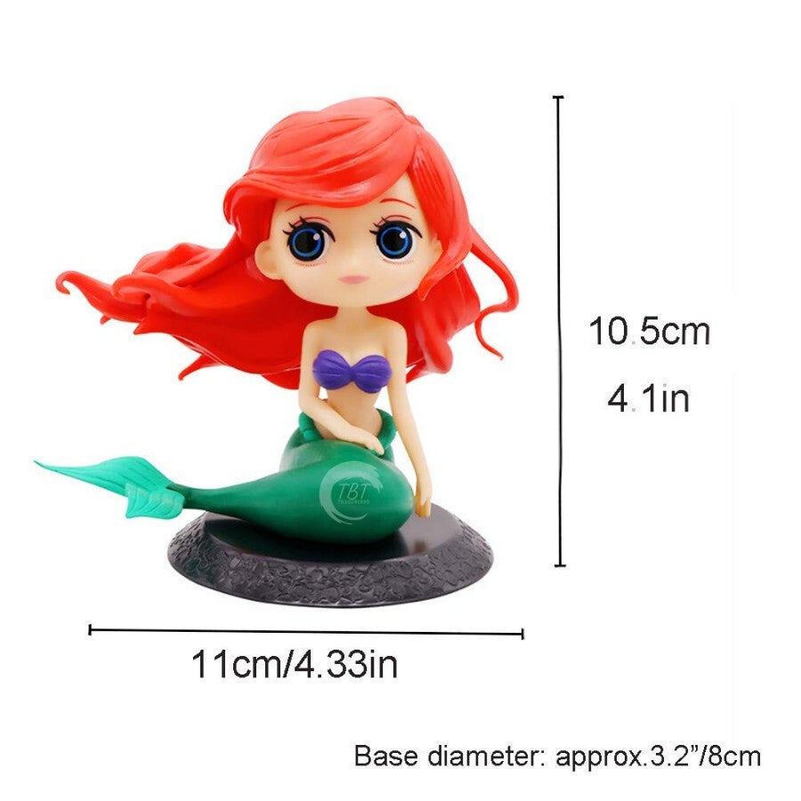 Mermaid Doll Cake Decorating Toy - 1 Piece