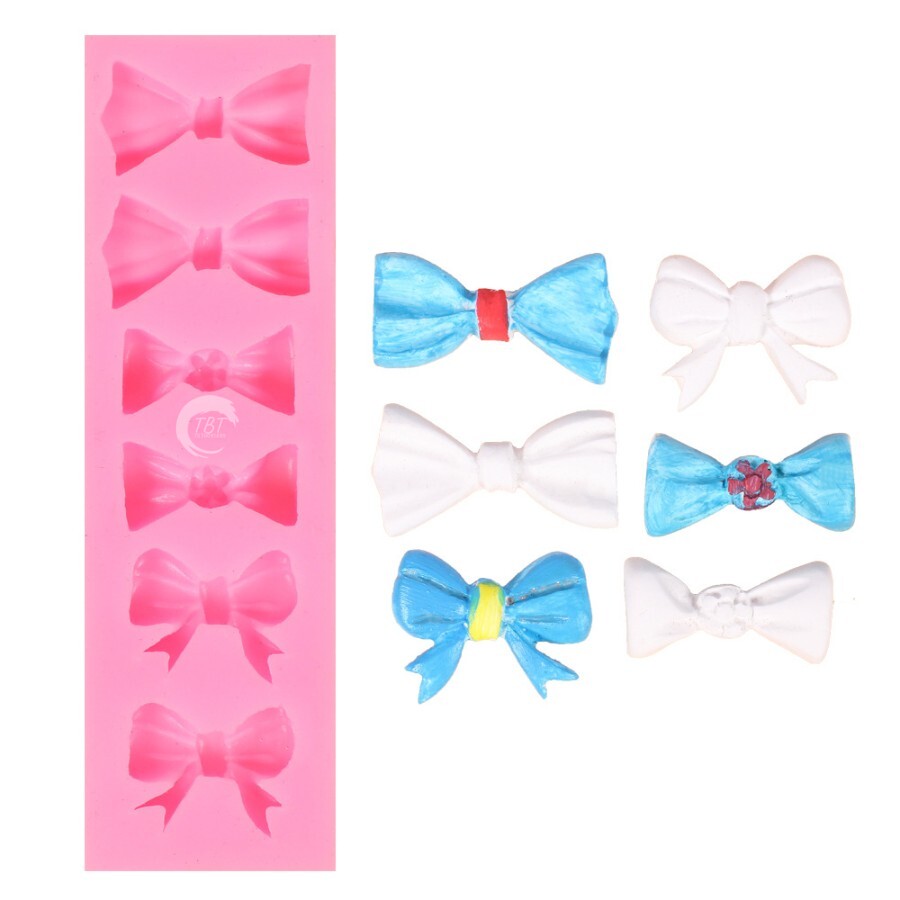 Bow Tie Bowknot Silicone Fondant Mold