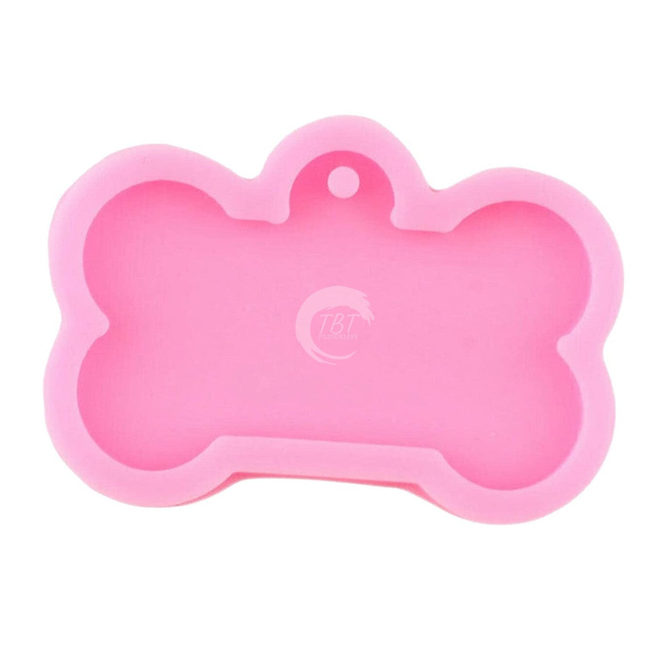 Bone Shape Dog Tag Silicone Fondant Mold