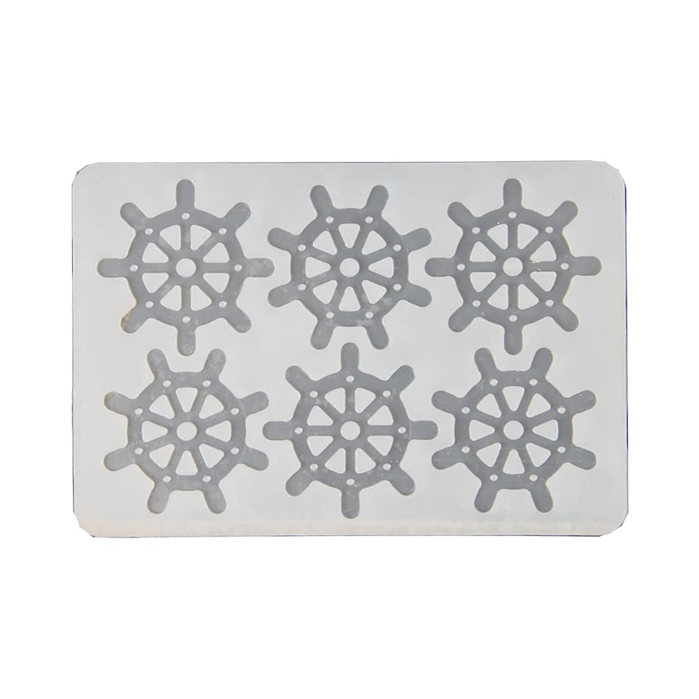 Wheel Pattern Silicone Chocolate Garnishing Sheet Mold