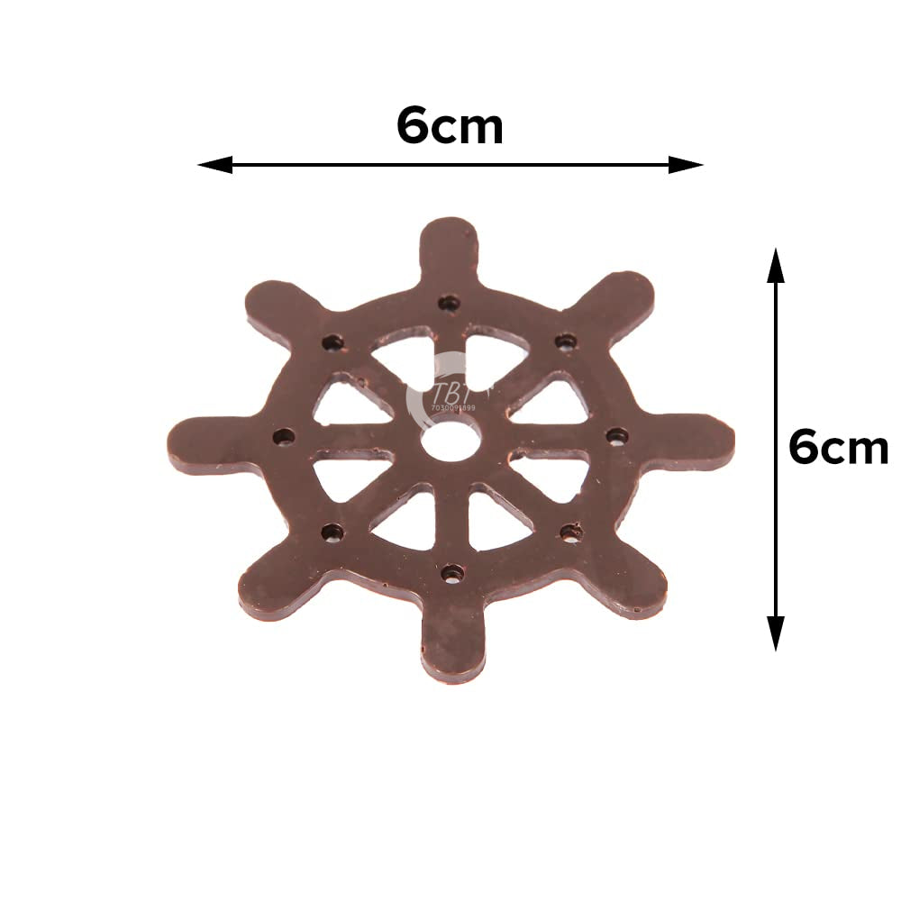 Wheel Pattern Silicone Chocolate Garnishing Sheet Mold