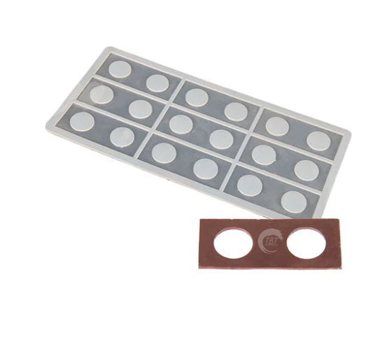 Circle Shape Chocolate Garnishing Sheet Mold