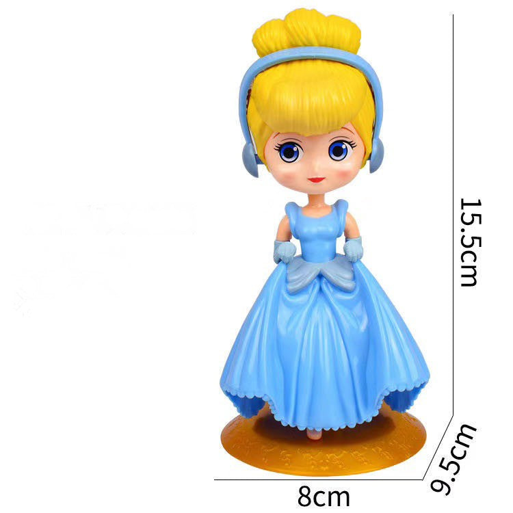 Cinderella Princess Doll Cake Topper Toy