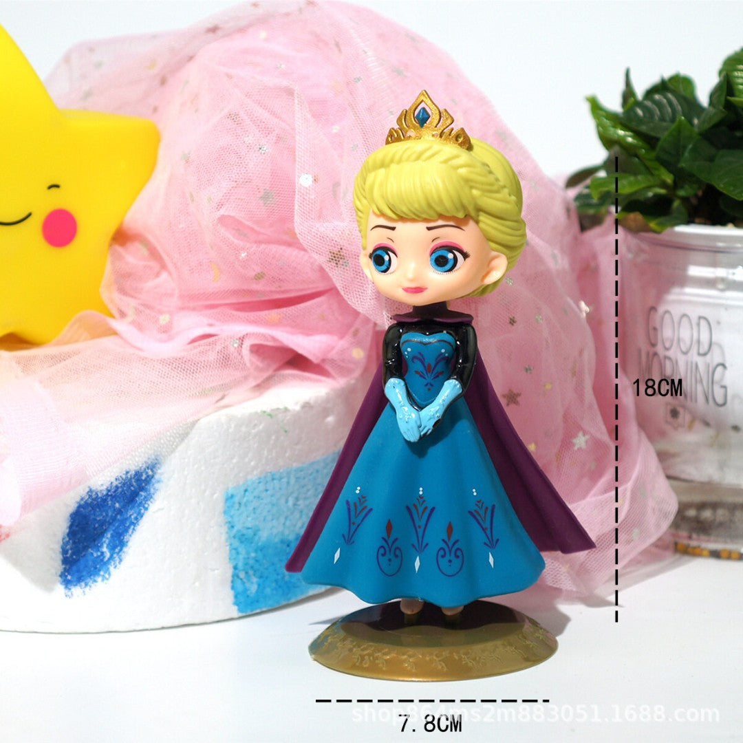 Frozen Princess Elsa Cake Topper Toy