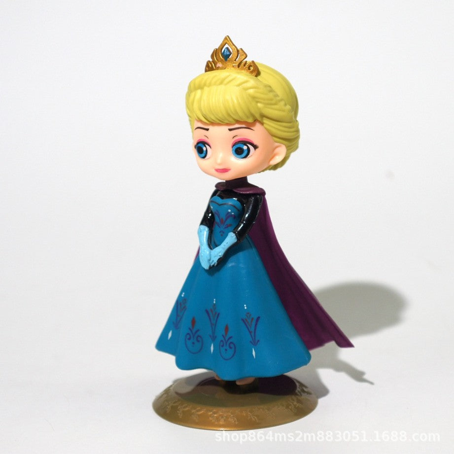 Frozen Princess Elsa Cake Topper Toy