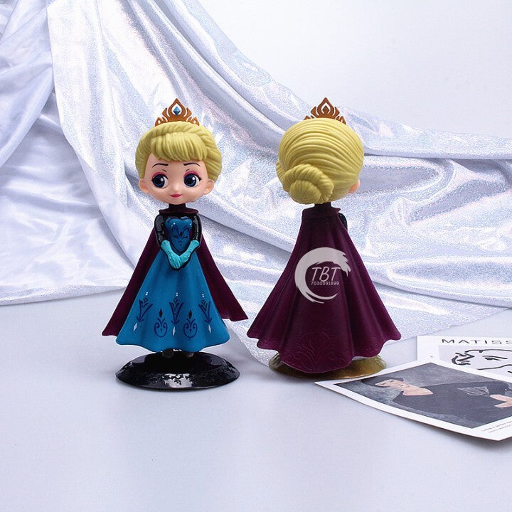 Frozen Princess Elsa Cake Topper Toy