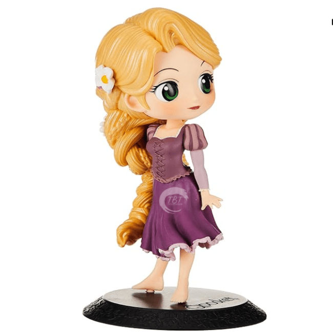Cute Princess Rapunzel Theme Cake Decorating Toy
