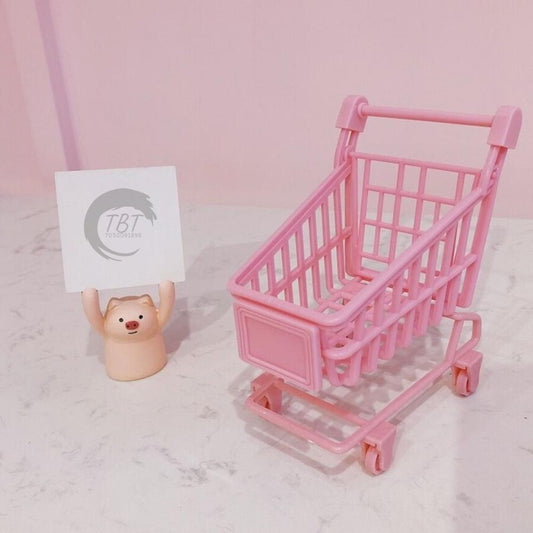 Shopping Cart Trolley Toy Cake Topper