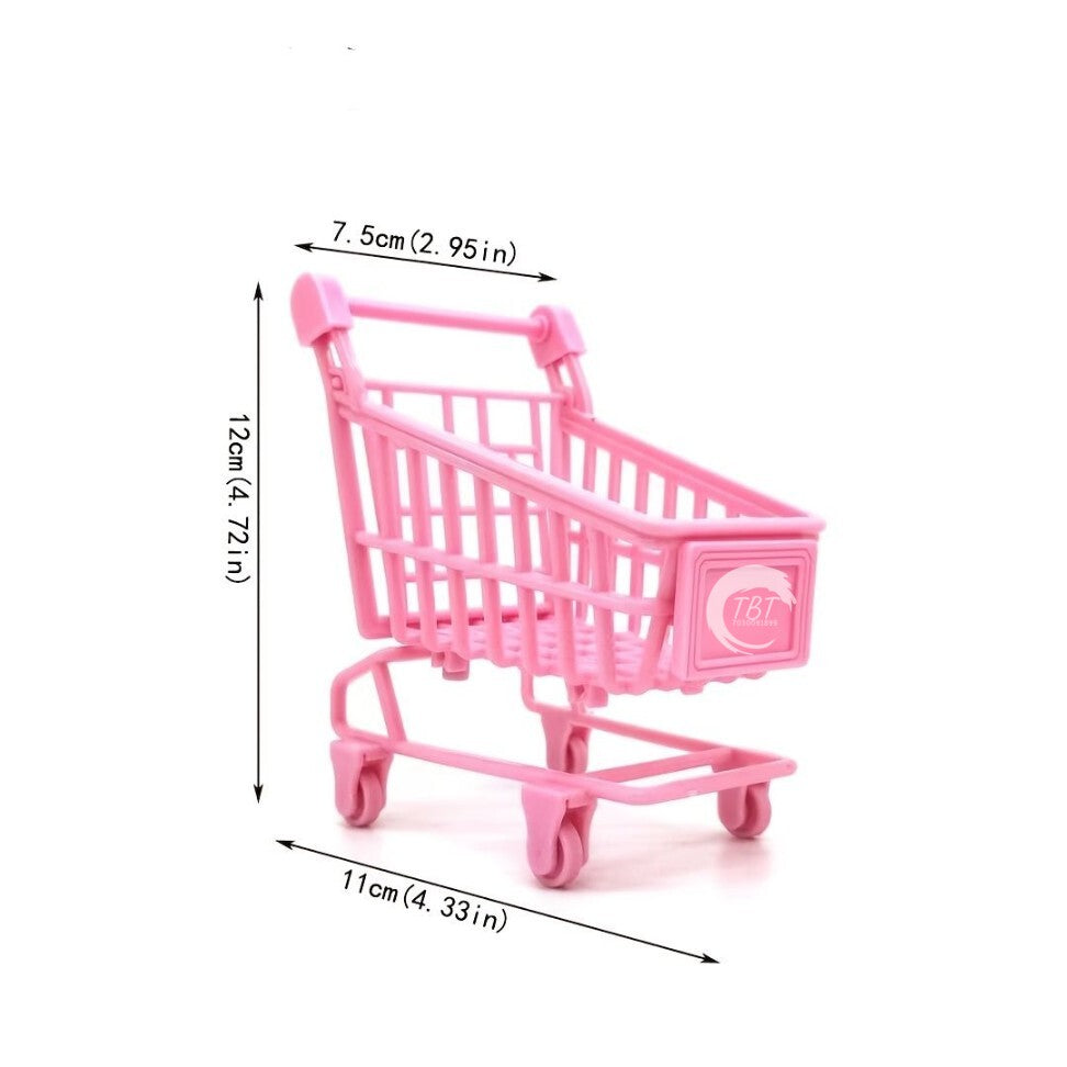 Shopping Cart Trolley Toy Cake Topper