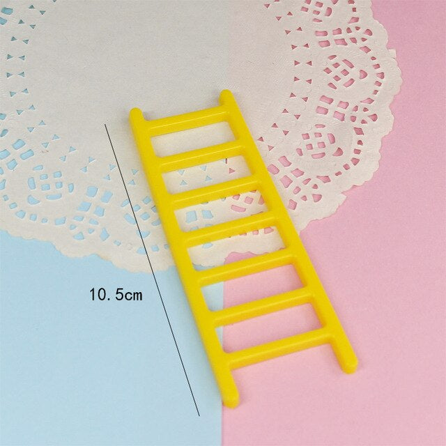 Plastic Mini Ladder Cake Decoration