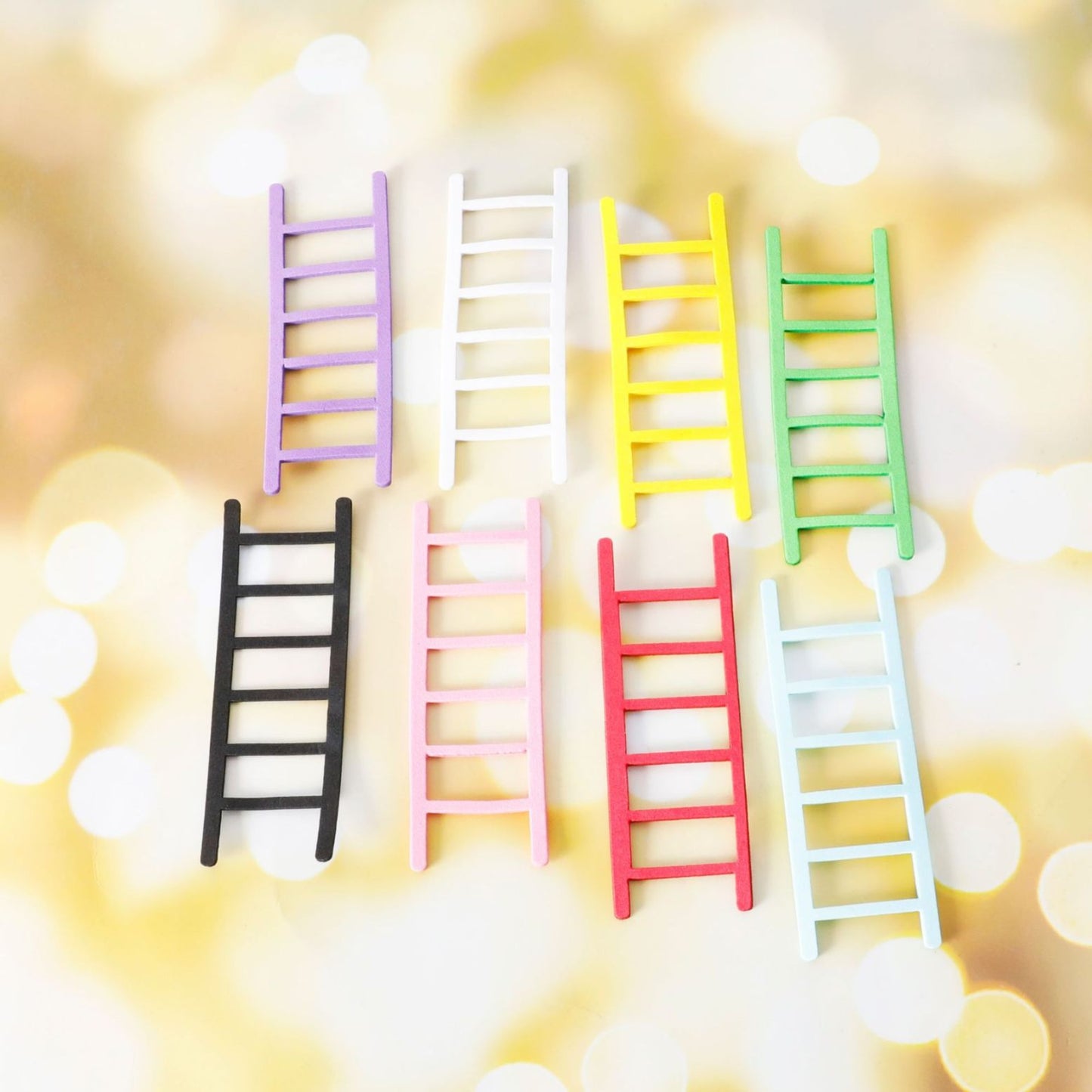 Plastic Mini Ladder Cake Decoration