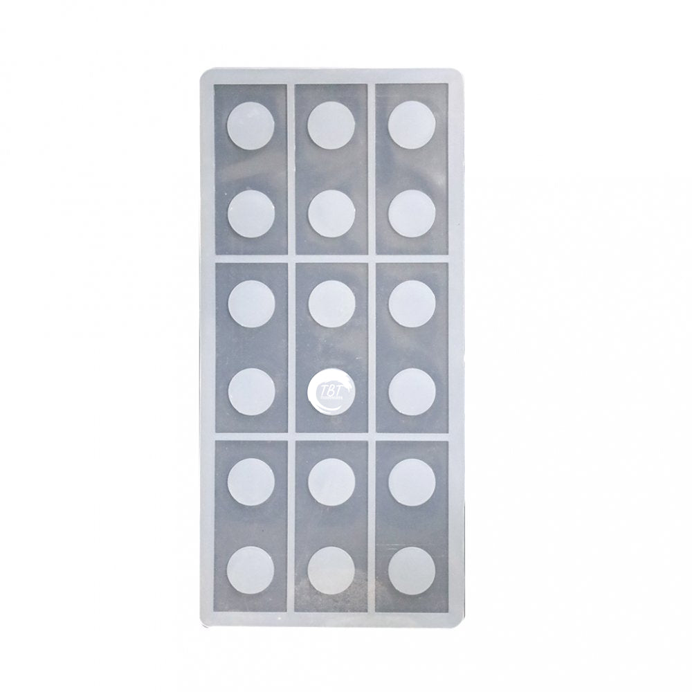 Circle Shape Chocolate Garnishing Sheet Mold