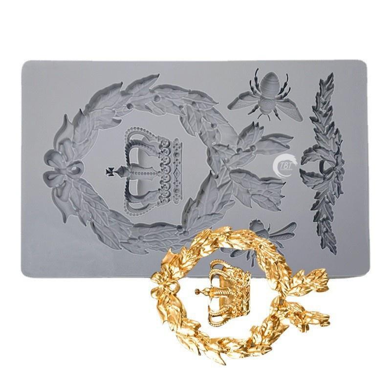 Totem Relief Border Silicone Fondant Mold