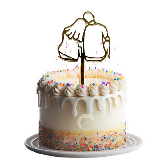 Couple Acrylic Cake Topper #12